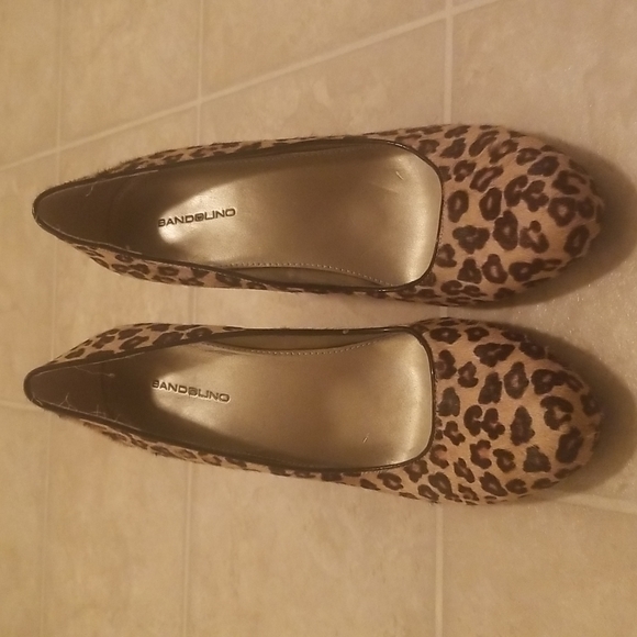 Bandolino Shoes - Classy Leopard Heels With Real Fur! Sz. 9!